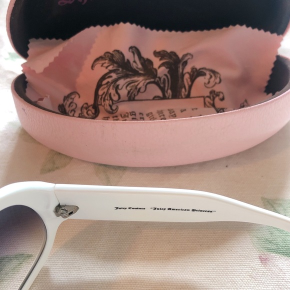 SOLD Y2K Juicy Couture white sunglasses SG - Picture 5 of 6